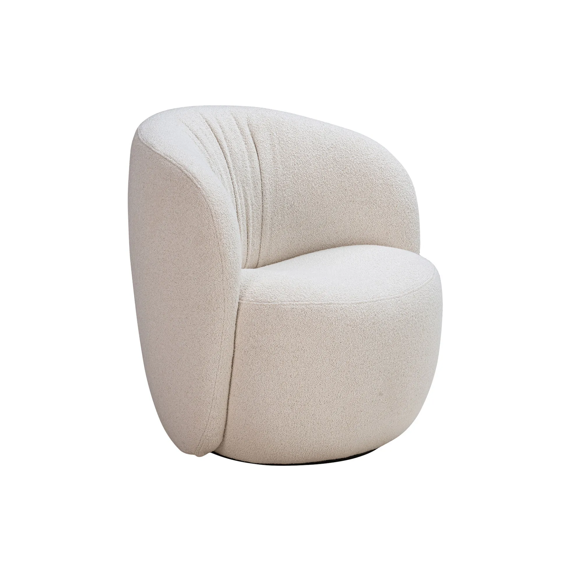 Ovata Small Swivel Chair, cuddle col. 02
