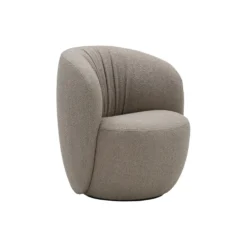 Ovata Small Swivel Chair, cuddle col. 04