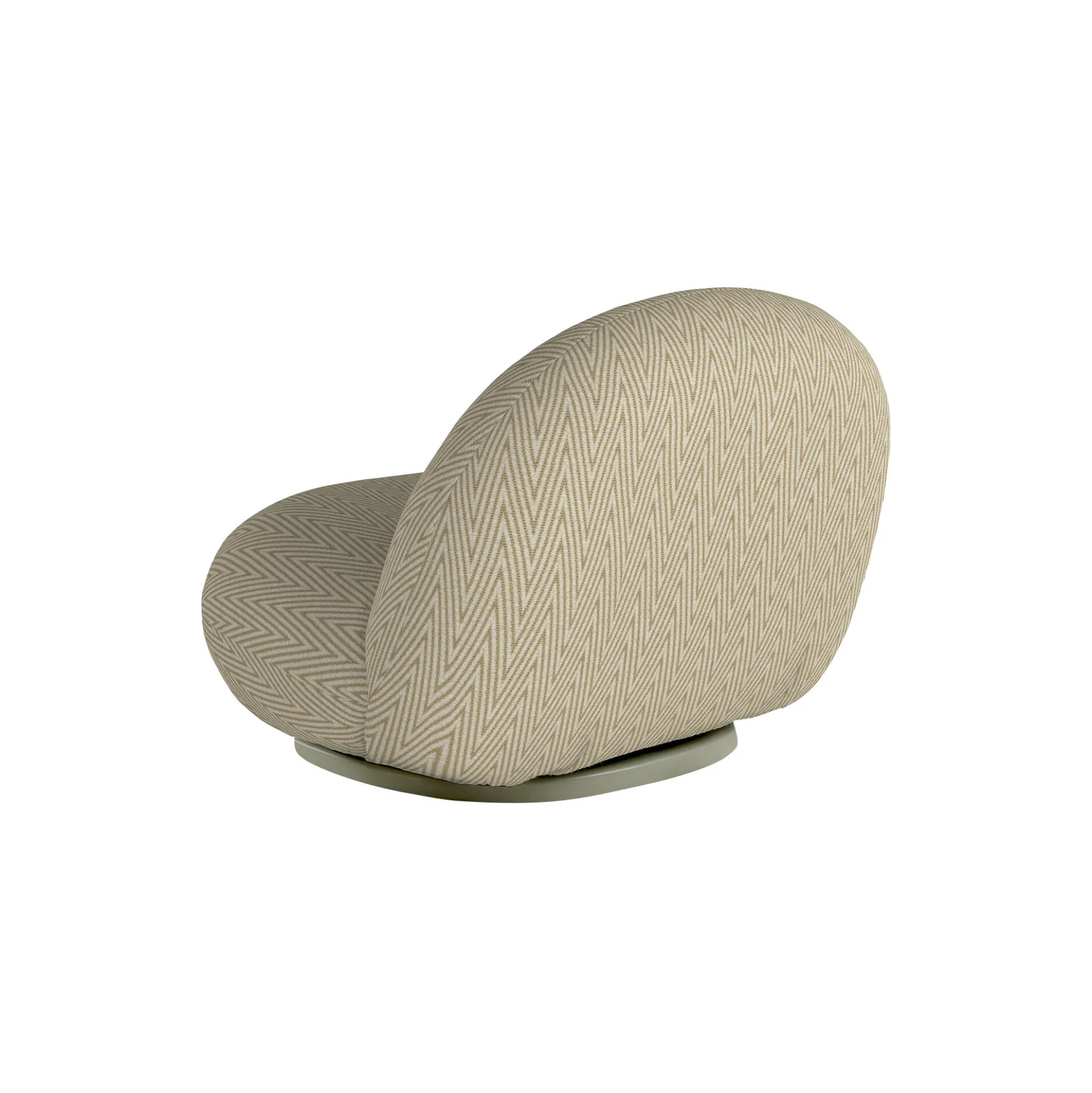 Pacha Outdoor Lounge Chair, Chevron 034