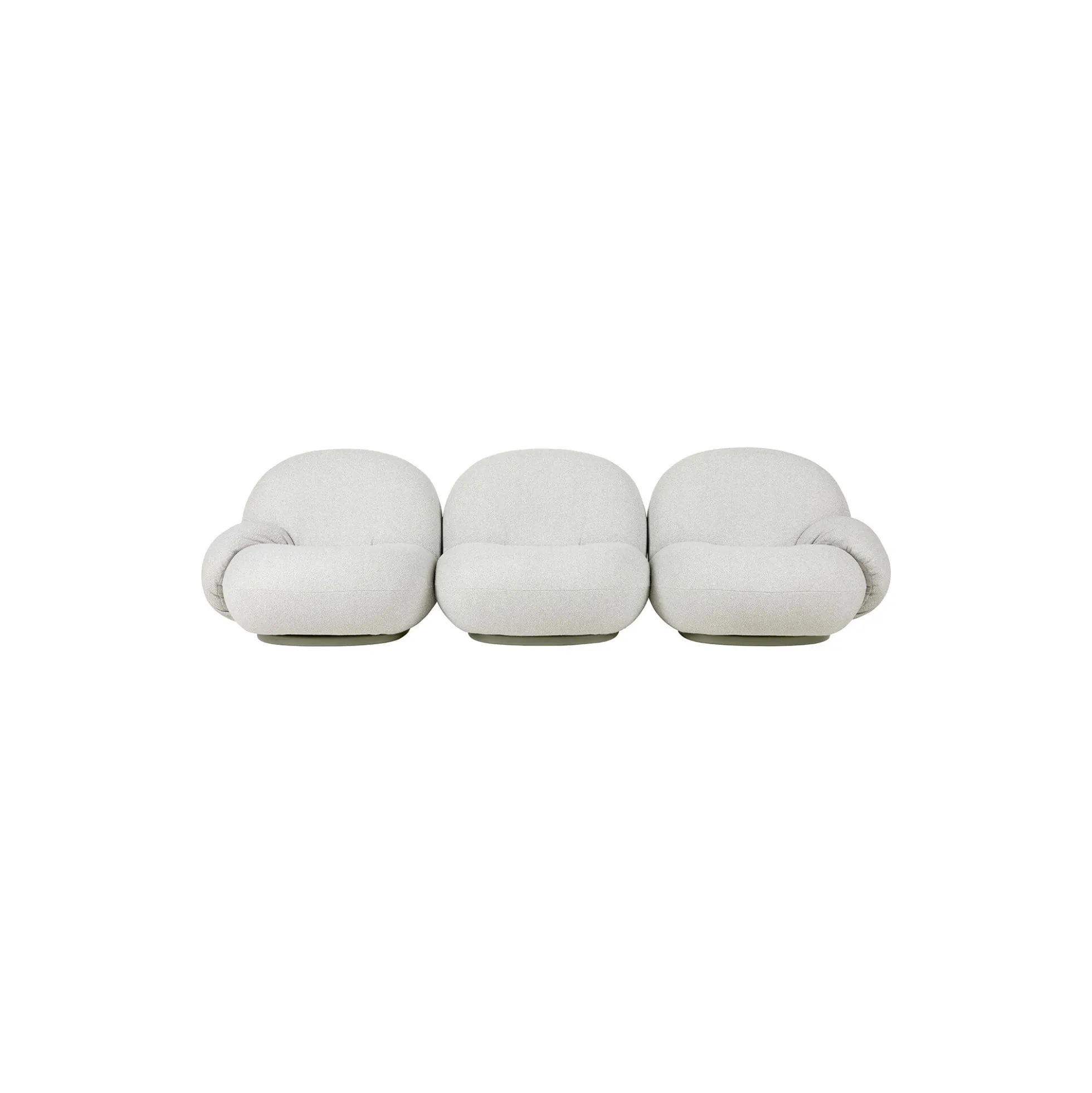 Pacha Outdoor 3-seater Sofa with Armrests, Libera 003