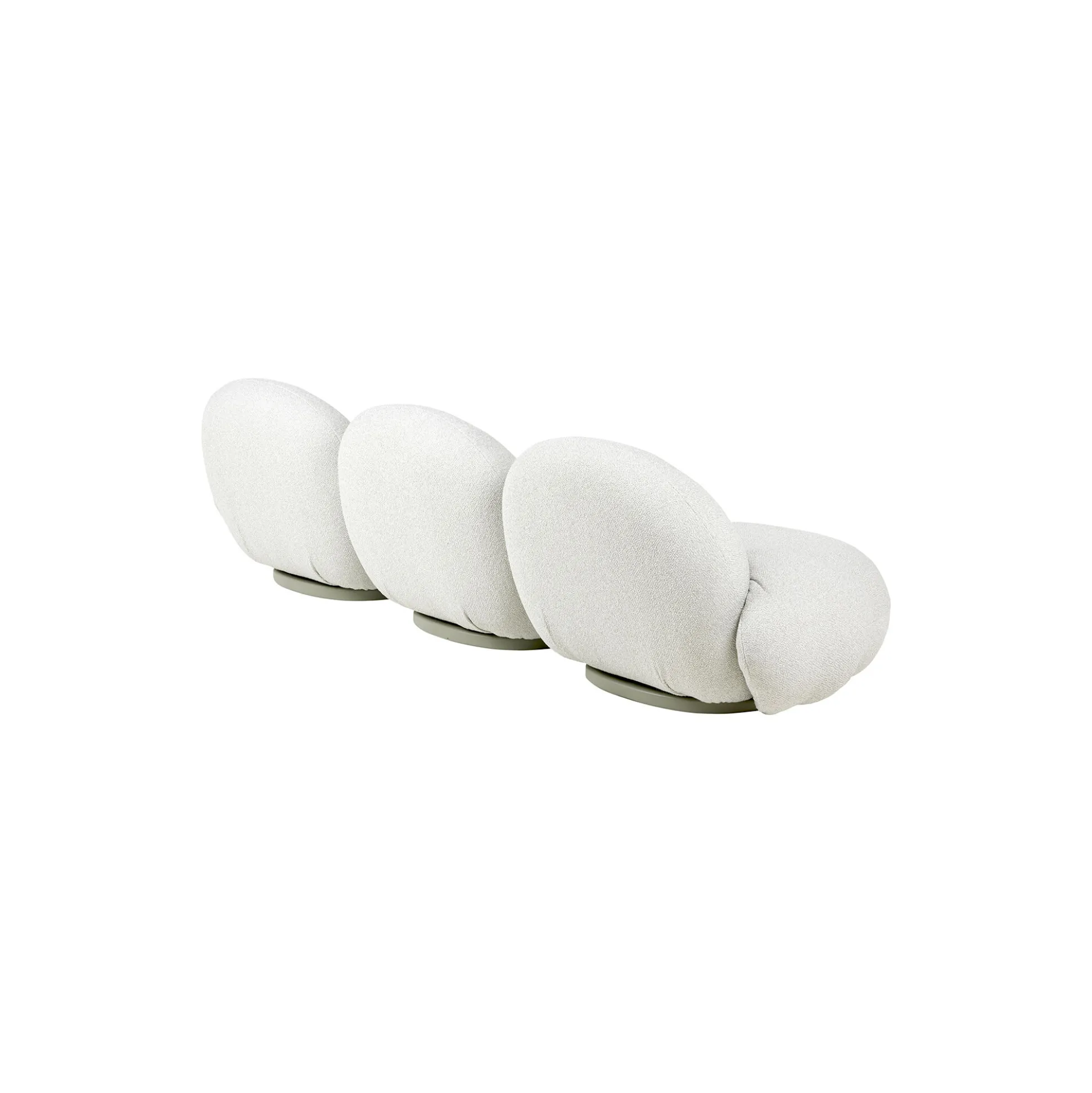 Pacha Outdoor 3-seater Sofa with Armrests, Libera 003