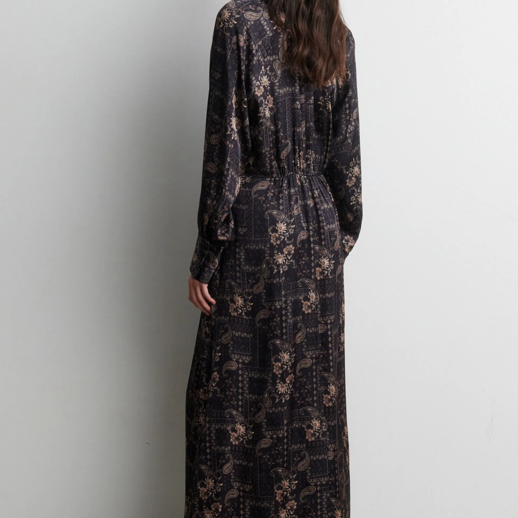 Paisley Dress, black