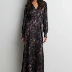 Paisley Dress, black