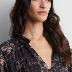 Paisley Dress, black