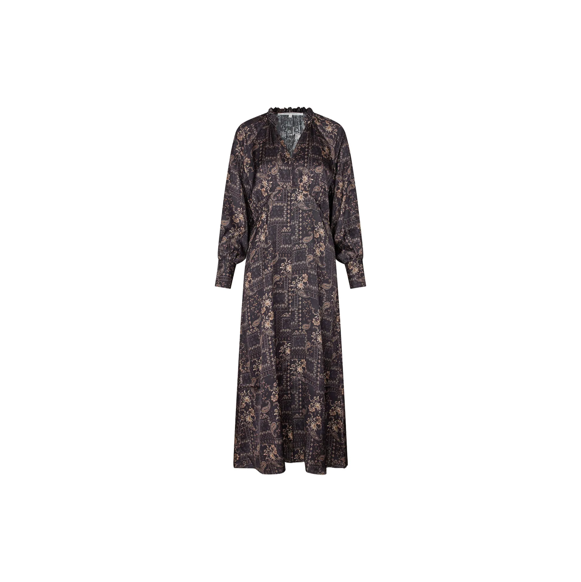 Paisley Dress, black