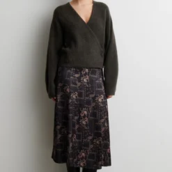 Paisley Skirt, black