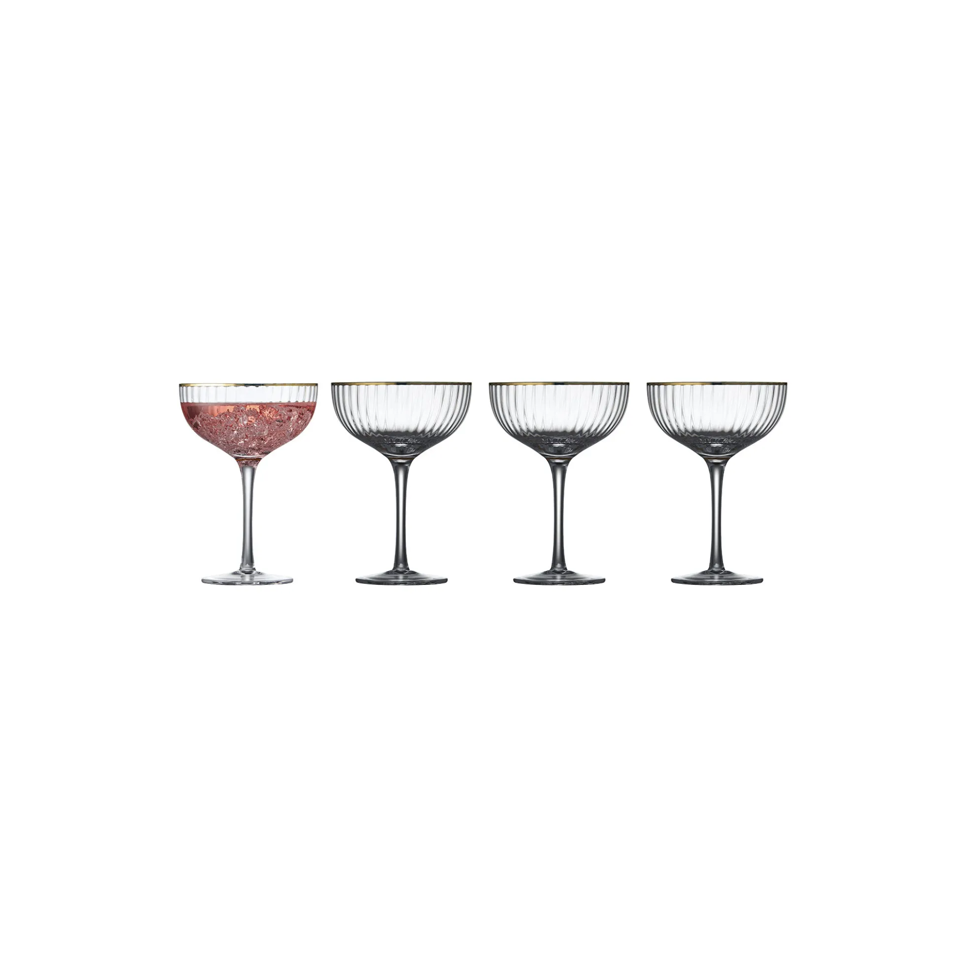 Palermo Gold cocktailglas 4 stk.