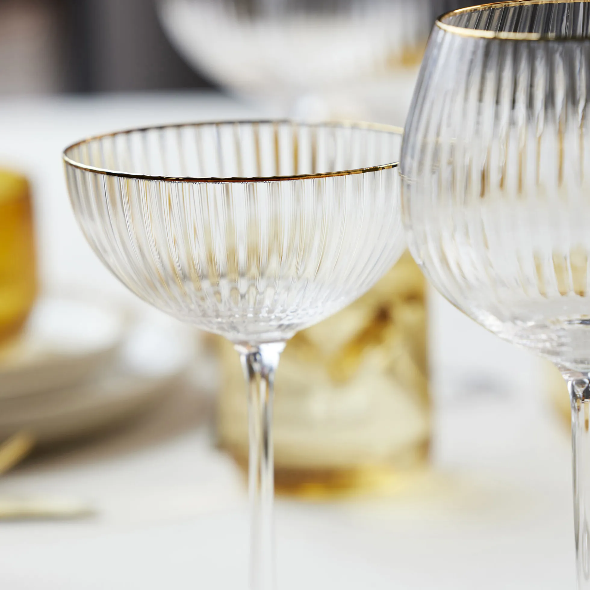 Palermo Gold cocktailglas 4 stk.