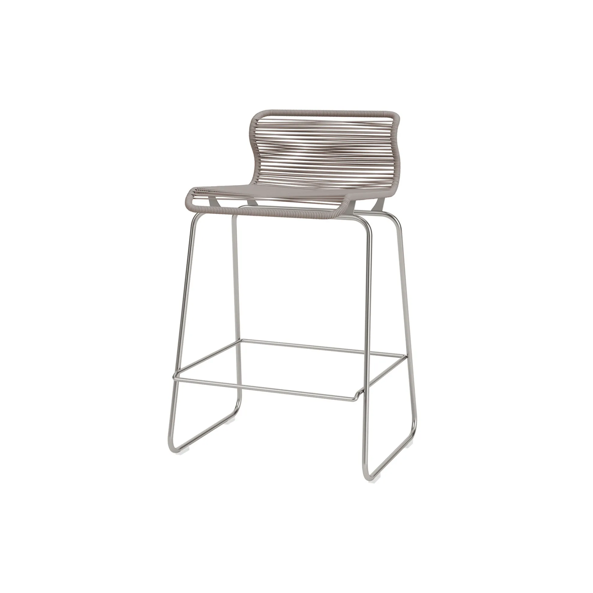 Panton One Kitchen barstol, carmen/steel