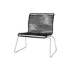 Panton One Lounge loungestol, clark/steel
