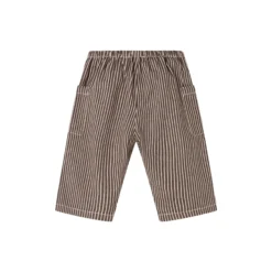 Panto Pants, dark brownie stripe