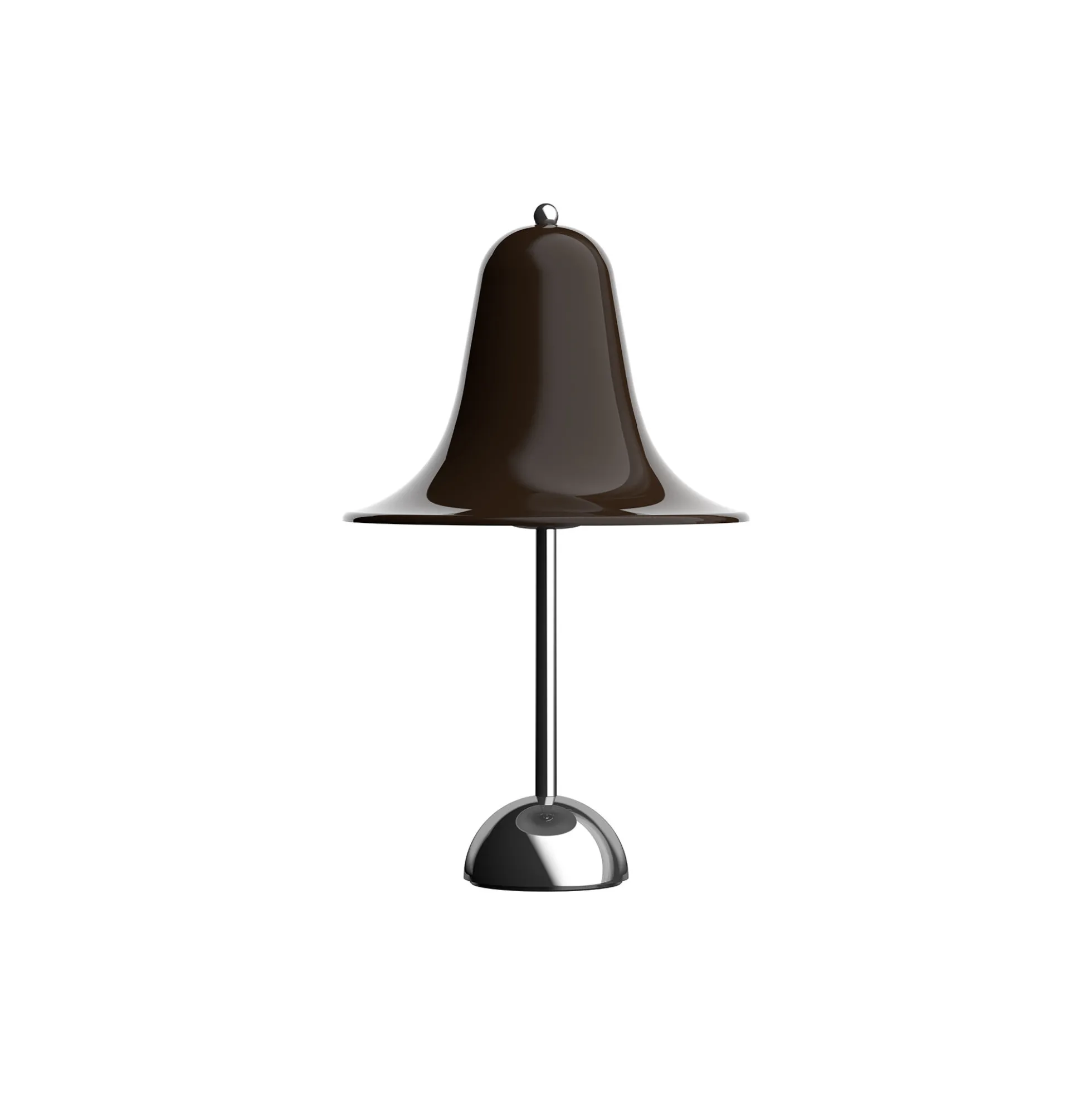 Pantop bordlampe, pitch brown