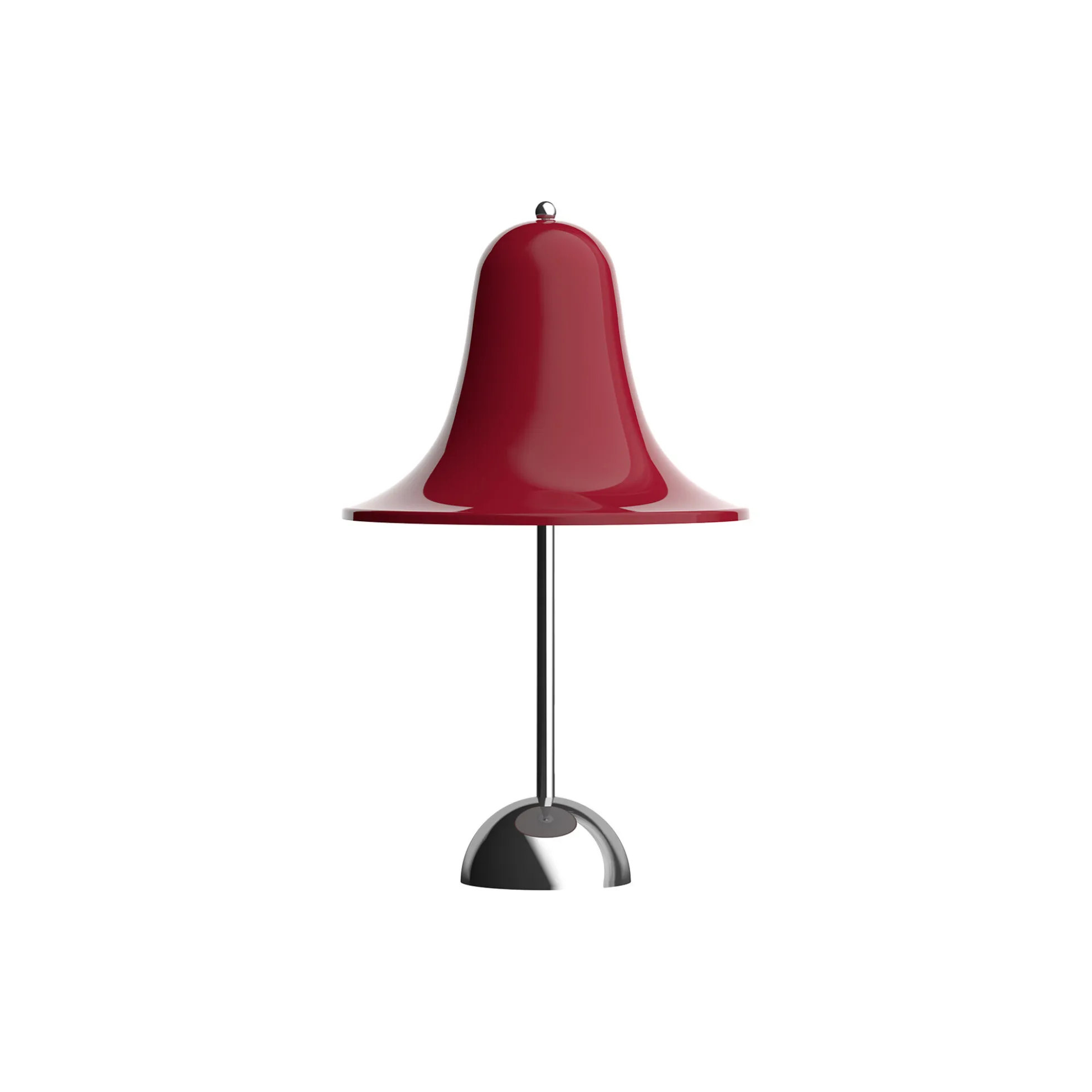 Pantop Portable bordlampe, cherry red