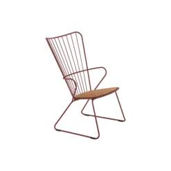 PAON loungestol, paprika