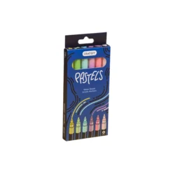 Pastel Tuscher 1 mm 6 stk.