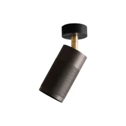Patrone Canopy Ceiling Light, brown/brass