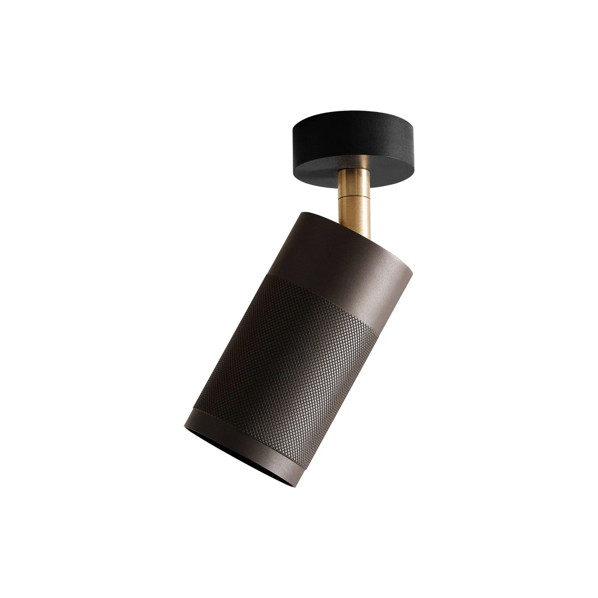 Patrone Canopy Ceiling Light, brown/brass