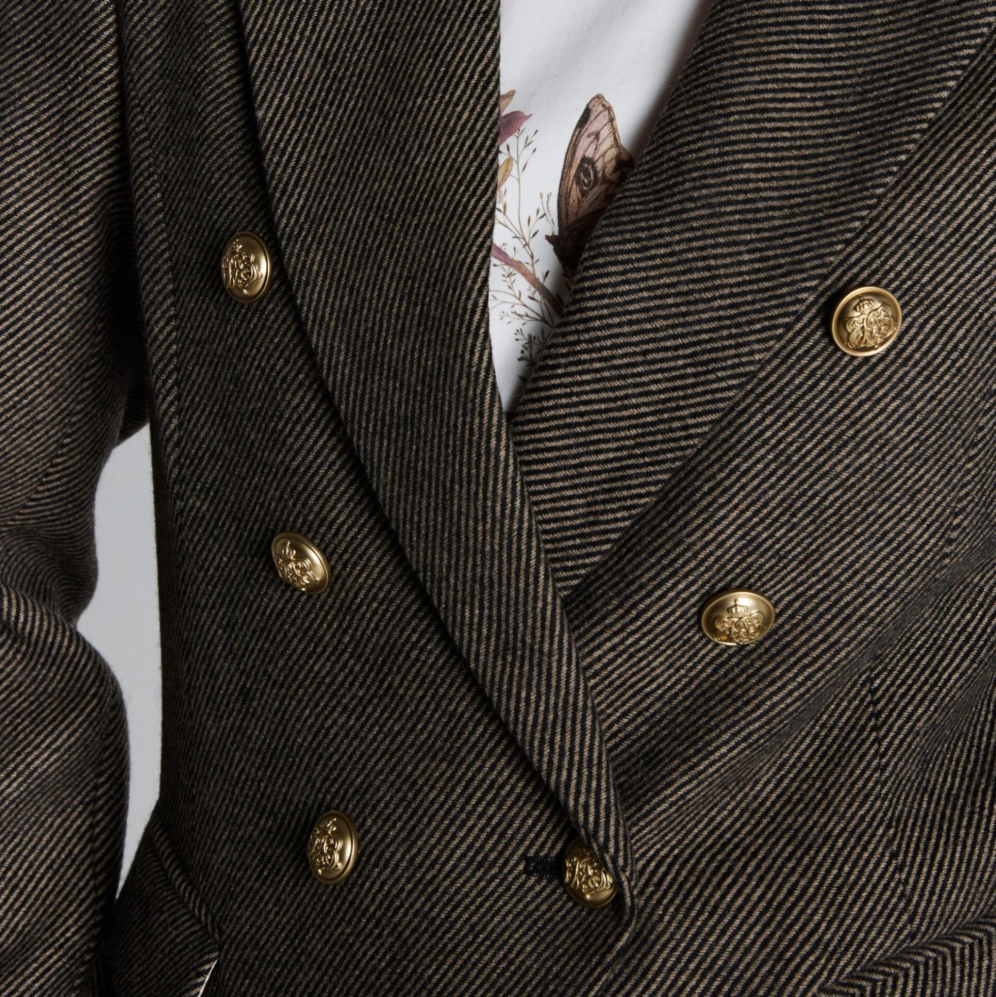 1509PBOCrombie blazer, black/beige