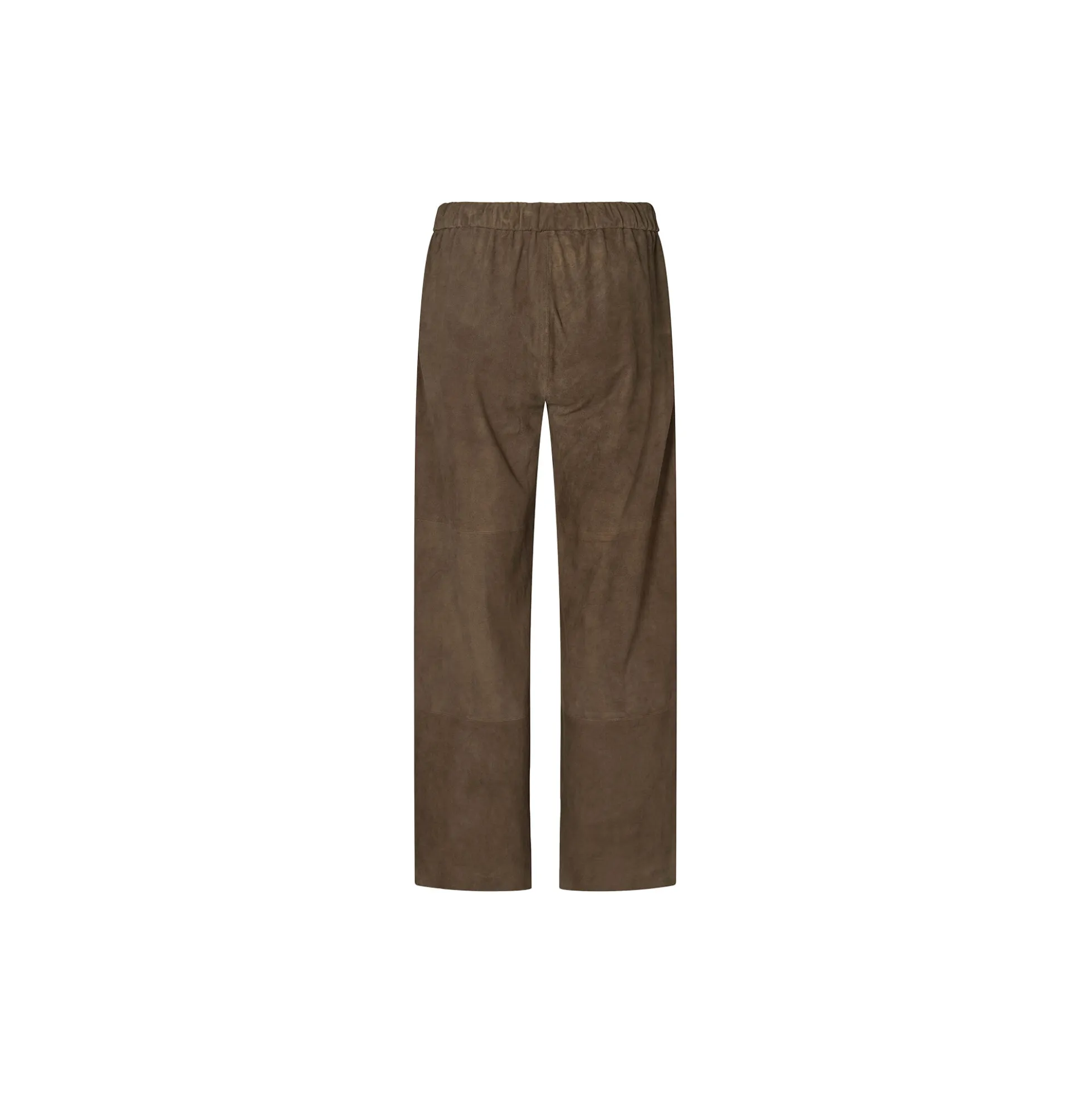 2847PBOEkola suede trousers, smoke