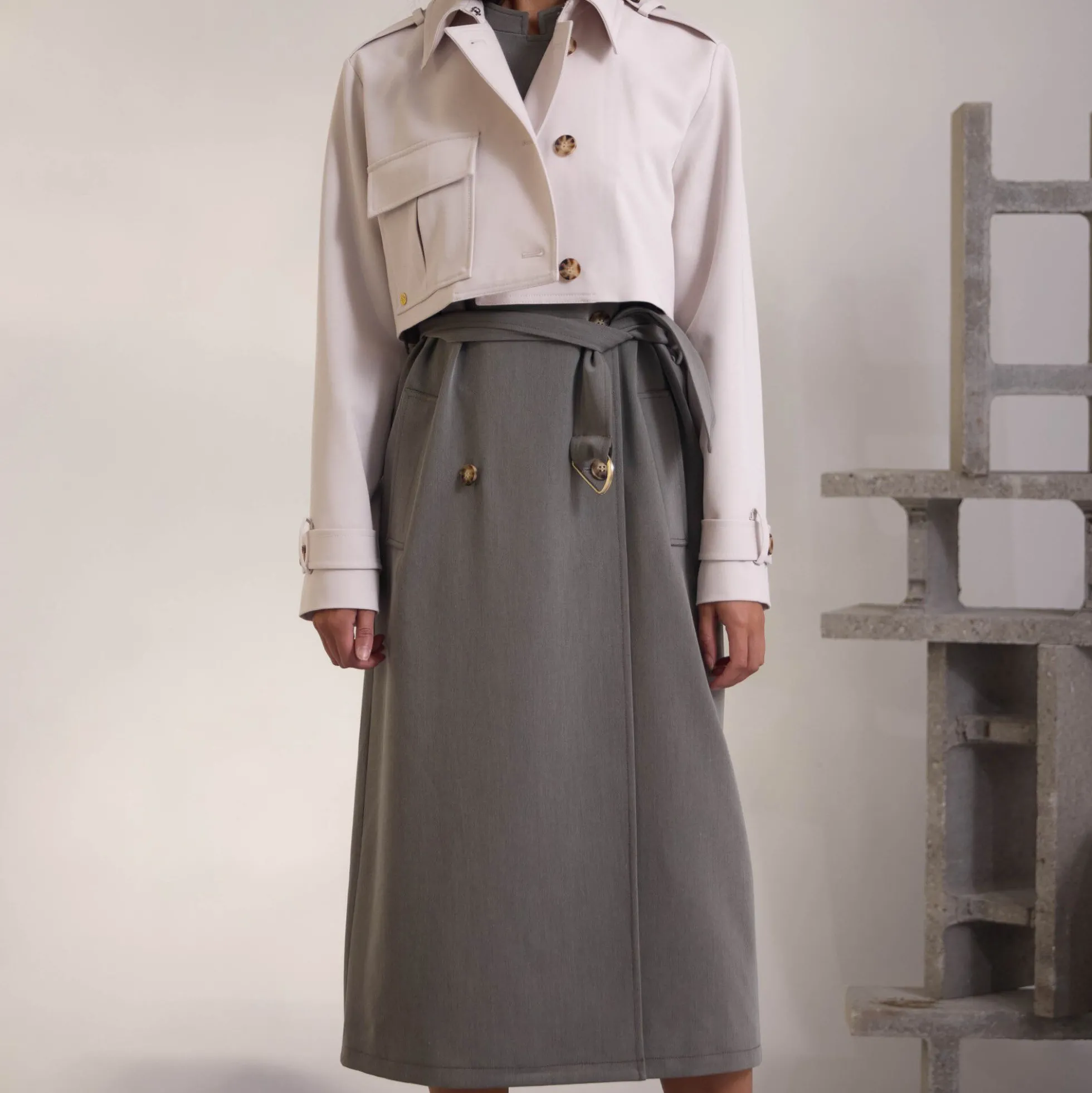 PBOLamar trenchcoat, kit