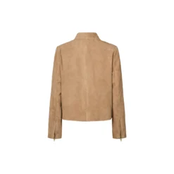 1014PBOVidana suede jacket, camel