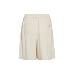 PD-Miles Shorts, oyster white melange