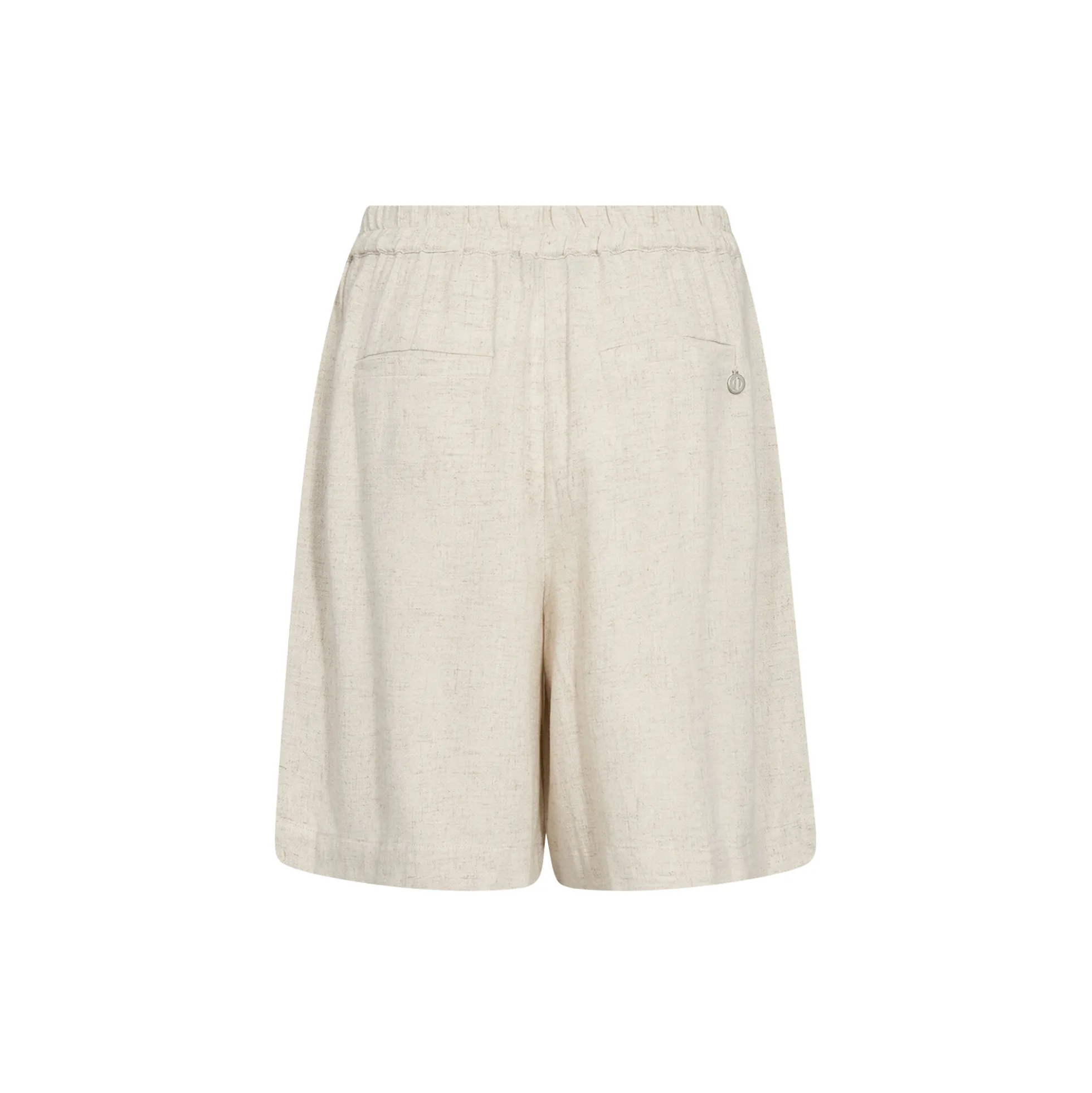 PD-Miles Shorts, oyster white melange