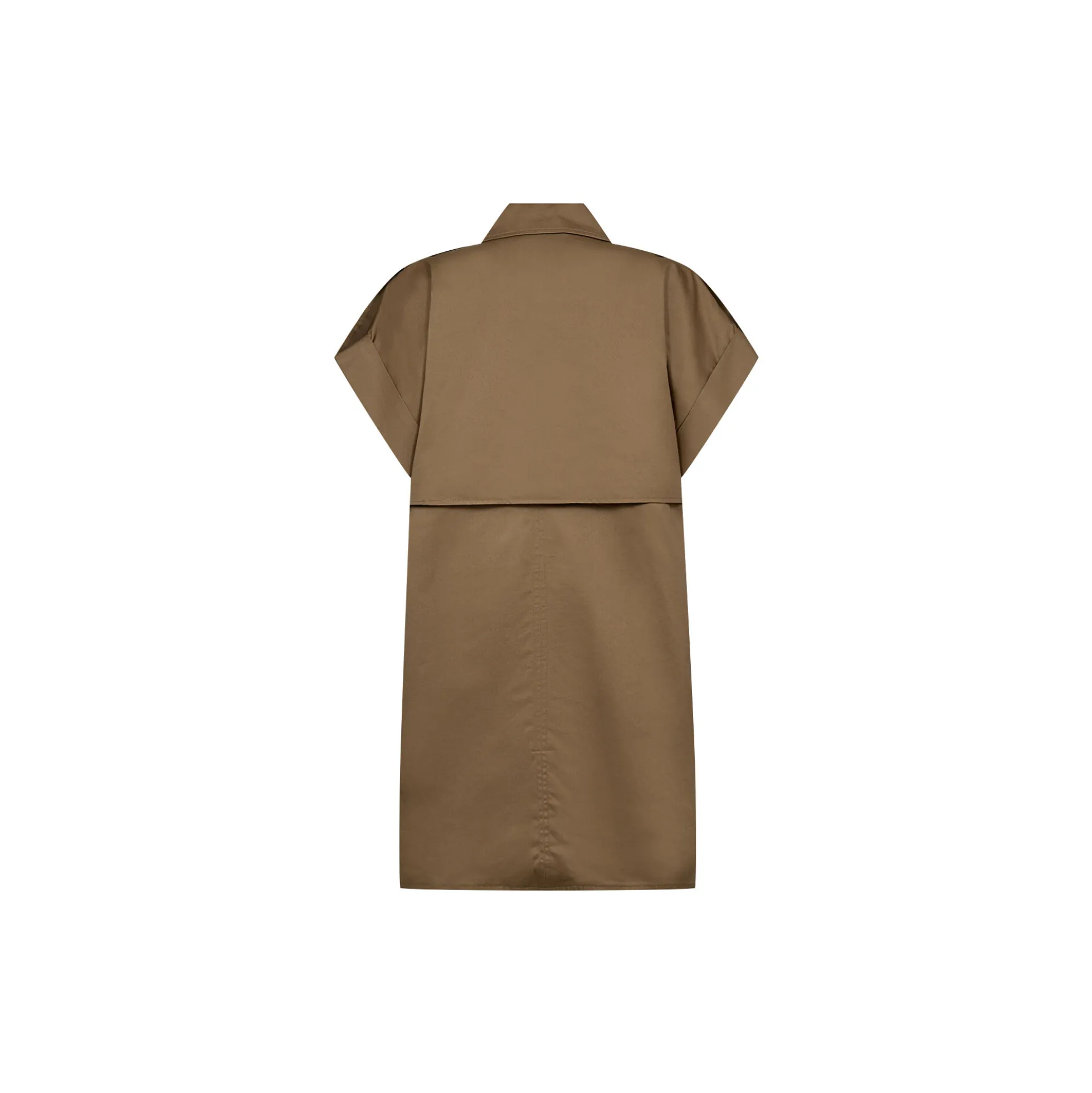 PD-Nico Trench Jacket, lead brown