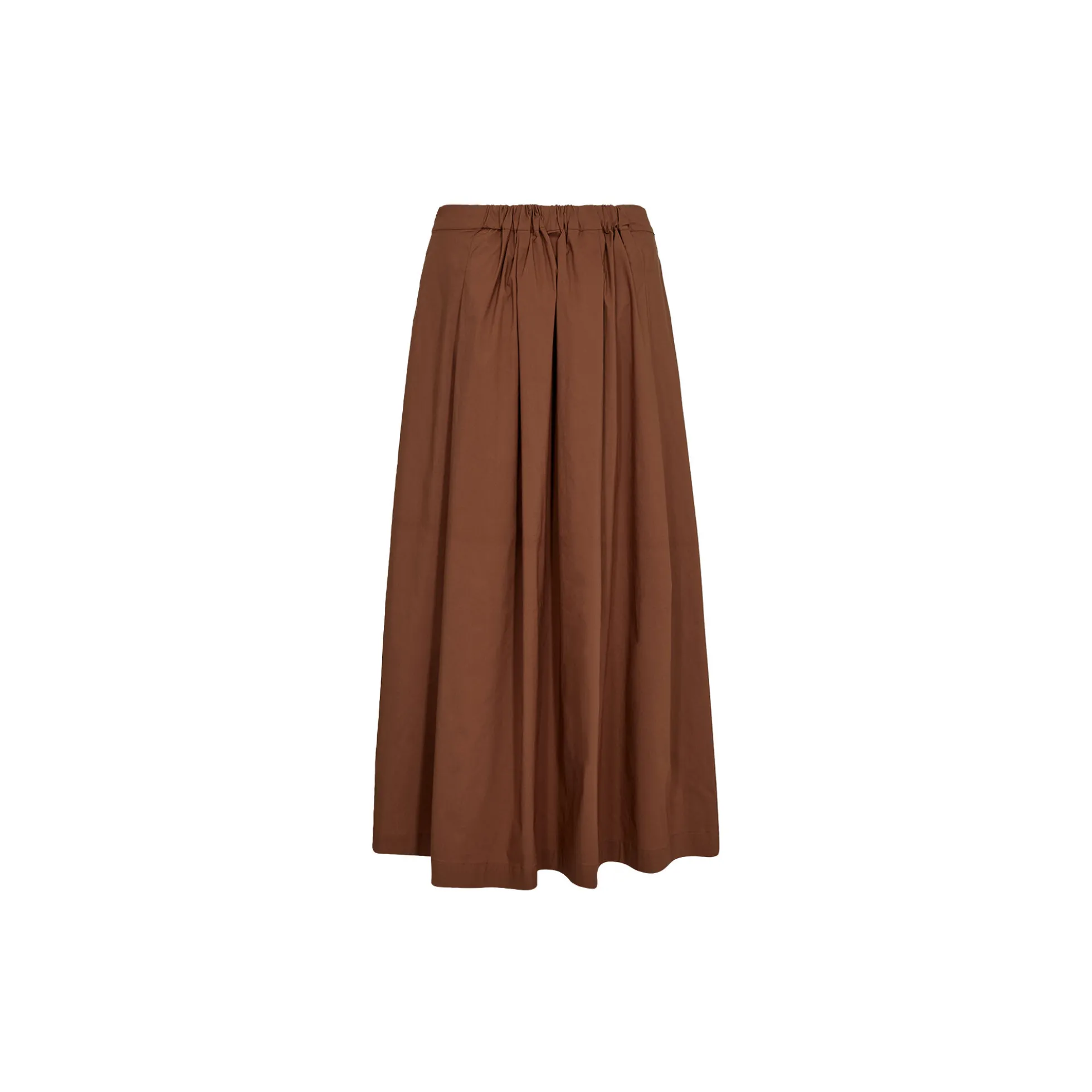 PD-Tulip Poplin Skirt, toffee