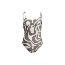 Penida full coverage onepiece (print), zebra hazel
