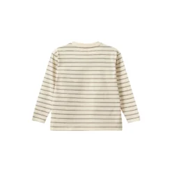 PenillaKB T-shirt Long Sleeve, off white striped