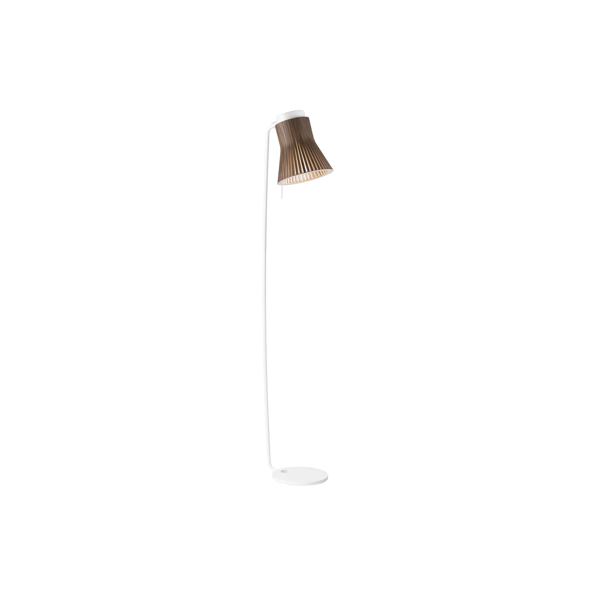 Petite 4610 Floor Lamp, walnut