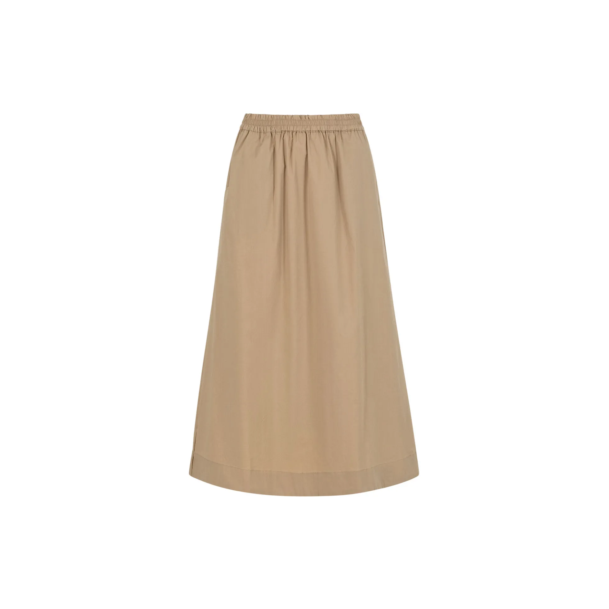 PHOEBE long skirt, sand