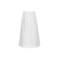 PHOEBE long skirt, white