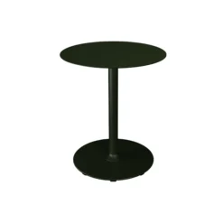 PICO Café Table with Round Base Ø 64, olive green