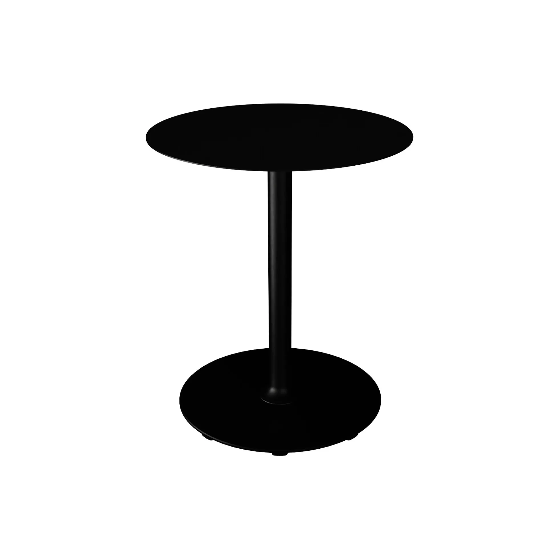 PICO Café Table with Round Base Ø 64, black