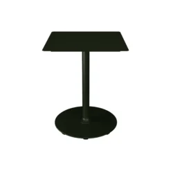 PICO Café Table with Round Base 60x60, olive green