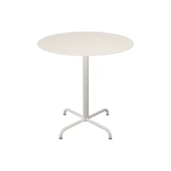 PICO Café Table with 4 Star Base Ø 74, muted white