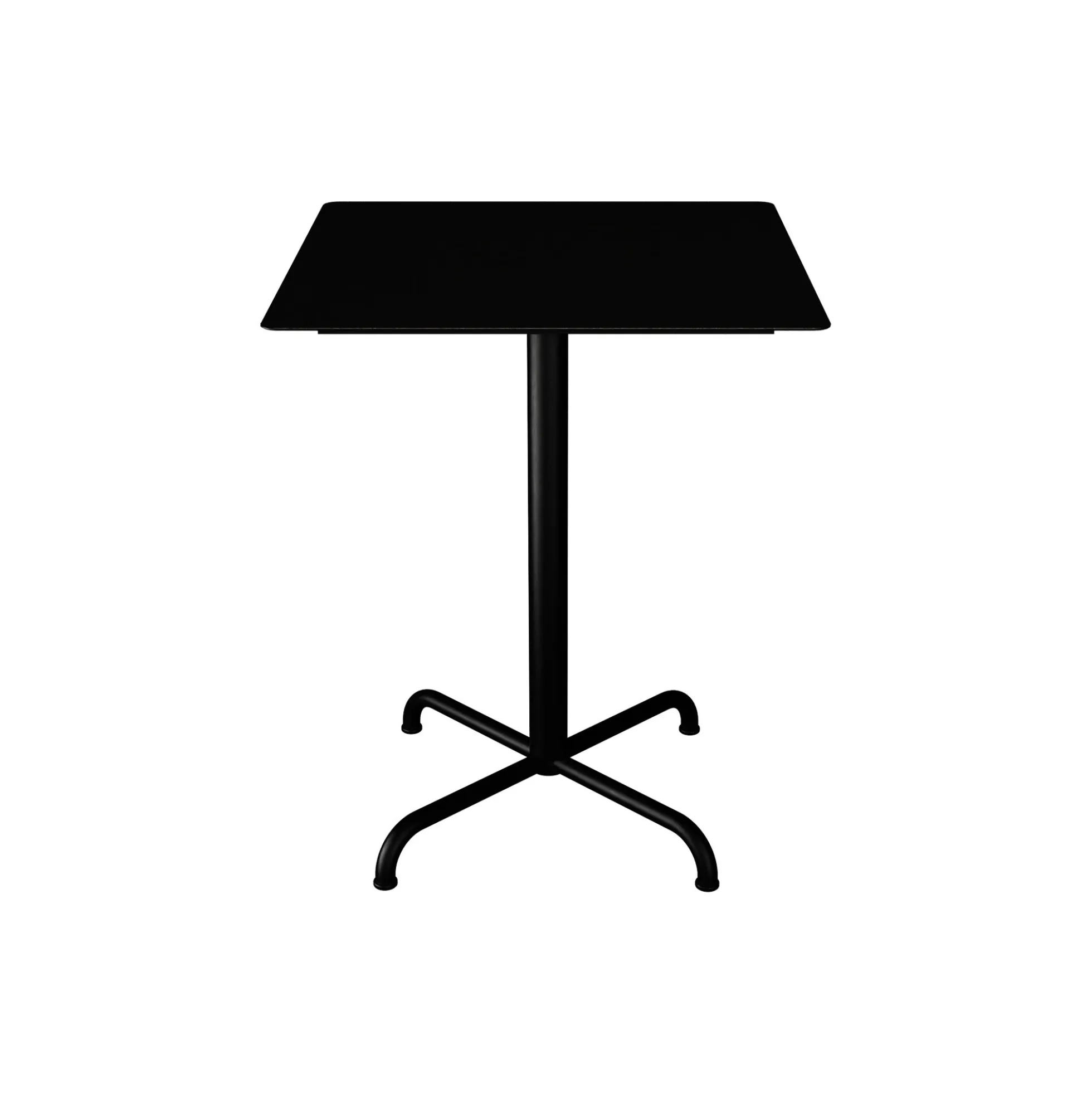 PICO Café Table with 4 Star Base 60x60, black