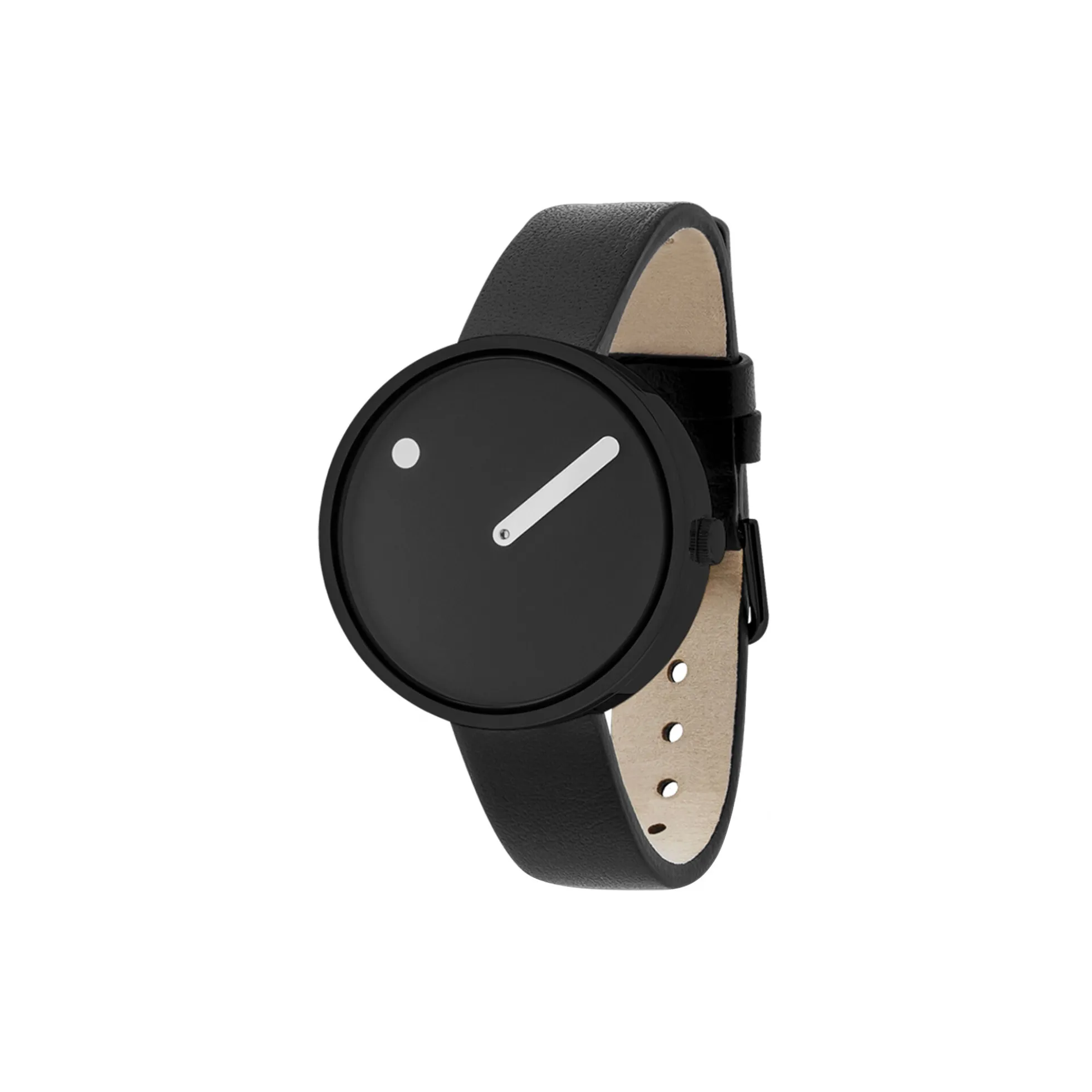 PICTO armbåndsur, black/steel/black
