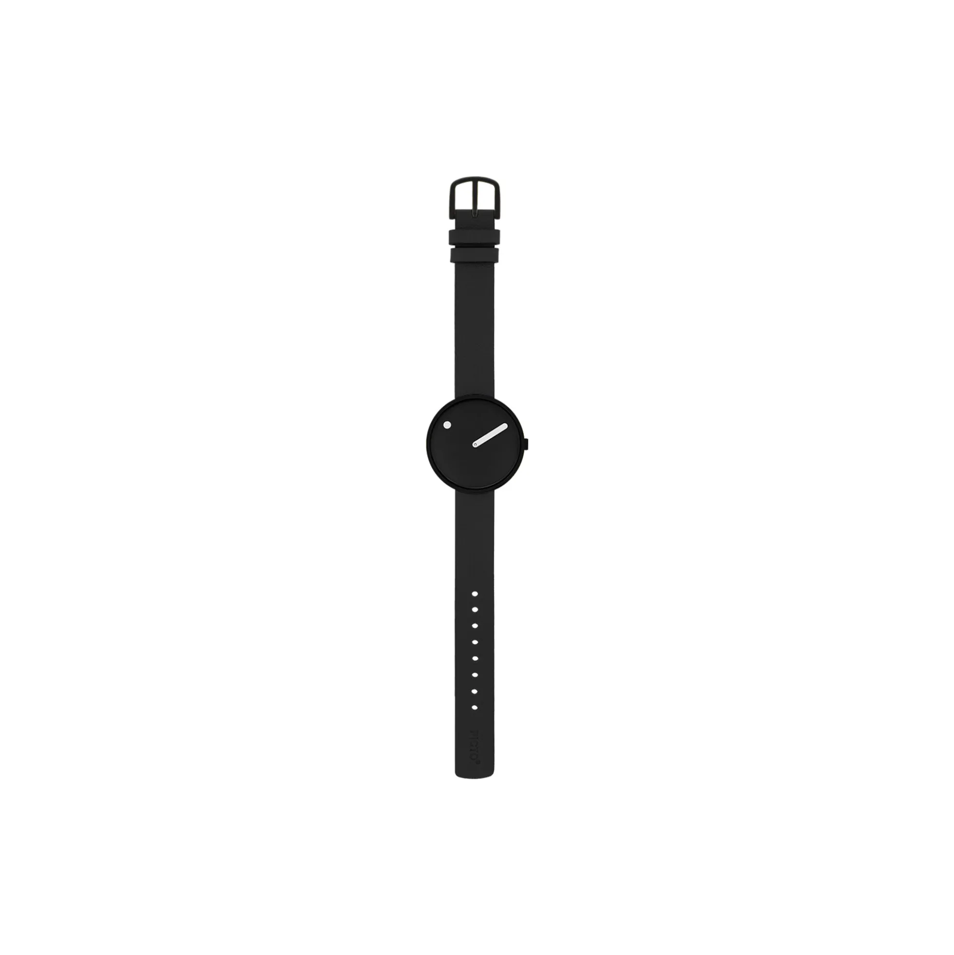 PICTO armbåndsur, black/steel/black