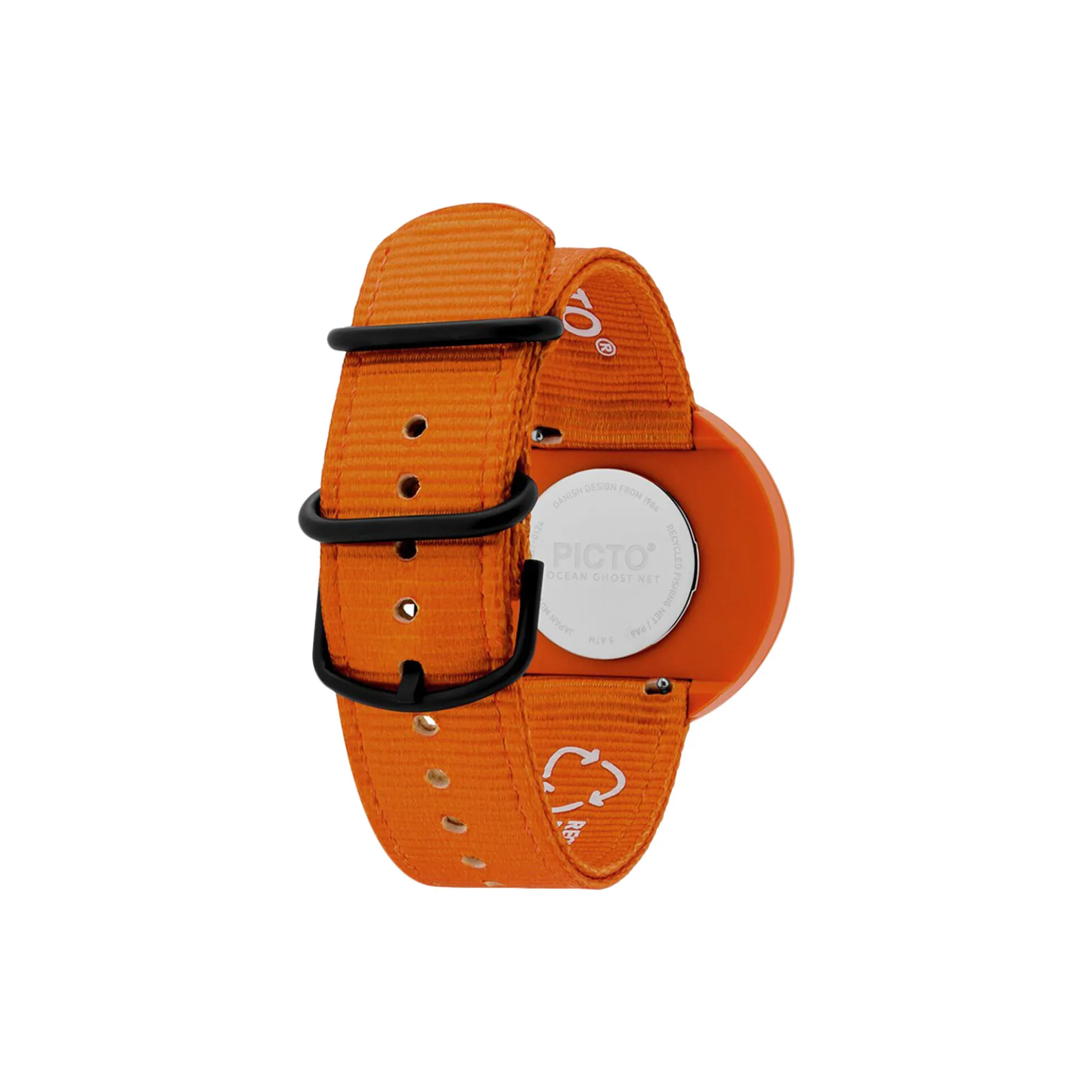 PICTO armbåndsur, burnt yellow/burnt orange
