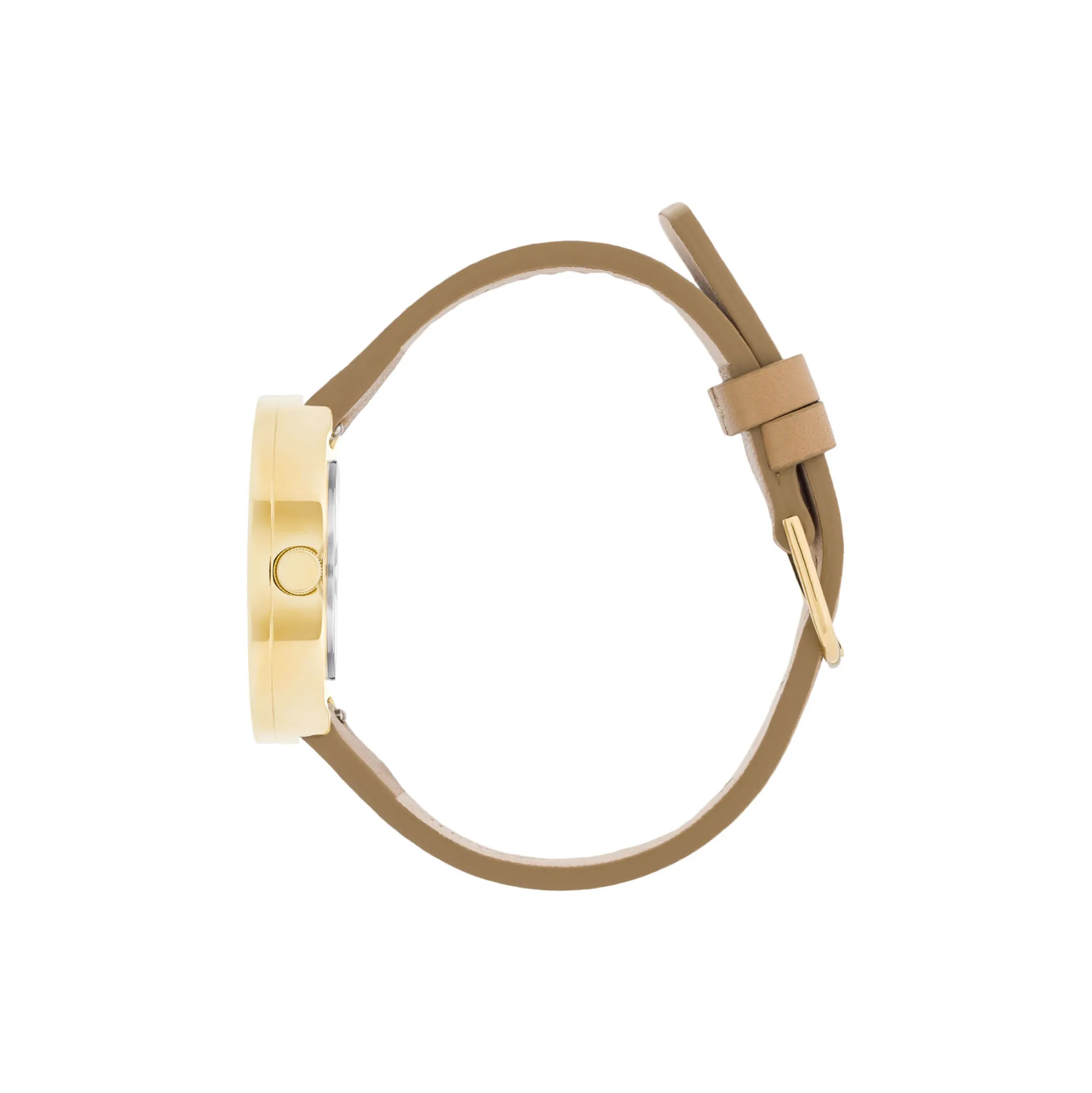 PICTO armbåndsur, cappuccino brown/gold/cappuccino brown