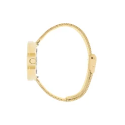 PICTO armbåndsur, cappuccino brown/gold/matt gold