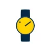 PICTO armbåndsur, electric yellow/navy blue