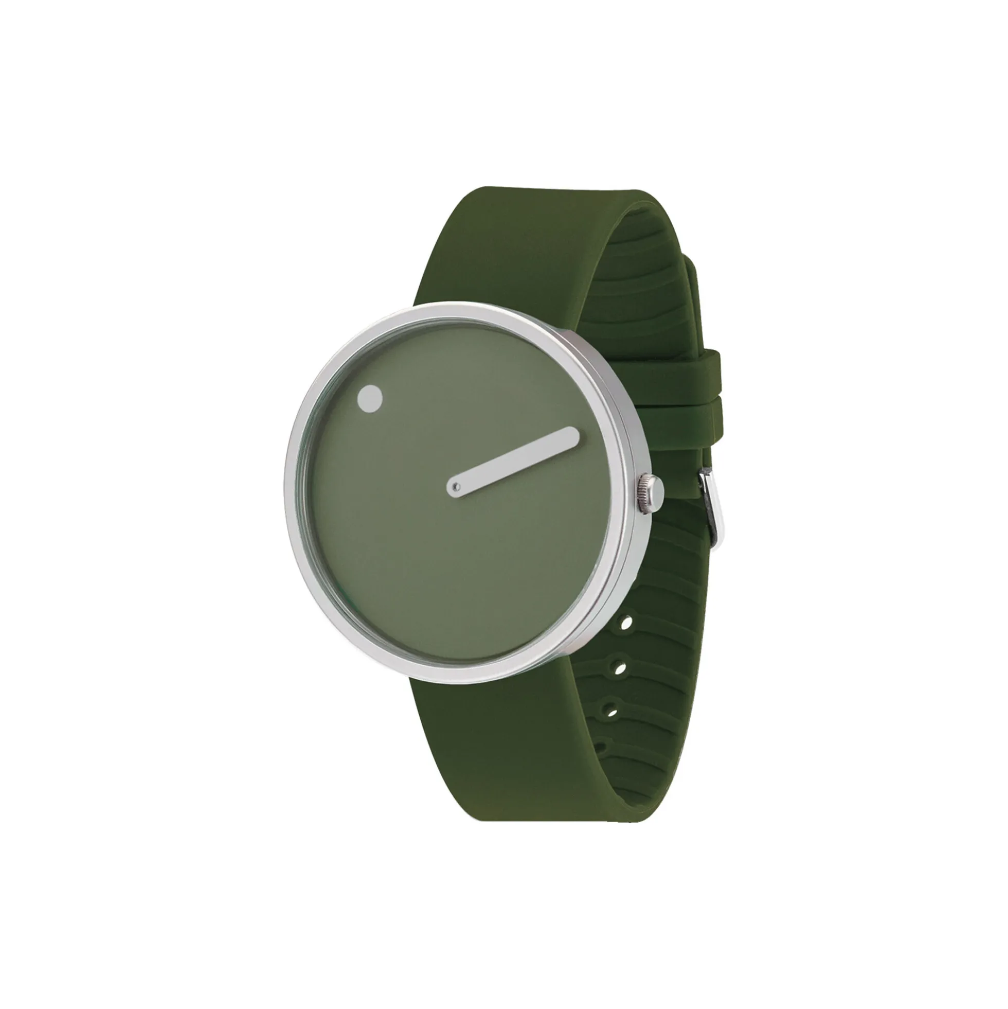 PICTO armbåndsur, fresh olive/steel/fresh olive