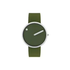 PICTO armbåndsur, fresh olive/steel/fresh olive