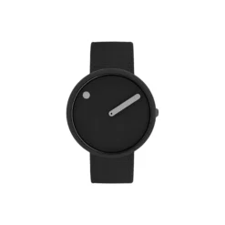 PICTO armbåndsur, manta ray black/manta ray black