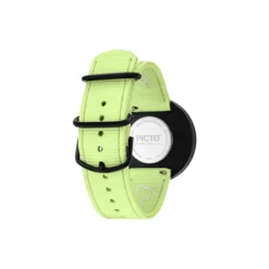 PICTO armbåndsur, manta ray black/paradise green