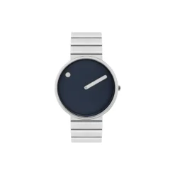 PICTO armbåndsur, midnight blue/matt steel